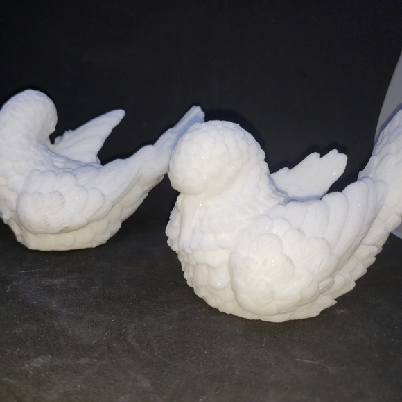 A. Santini Other - A. Santino classic figures Italy doves solid carvg